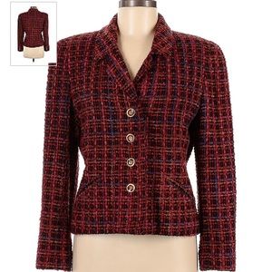Vintage Carlisle High Fashion Tweet Blazer